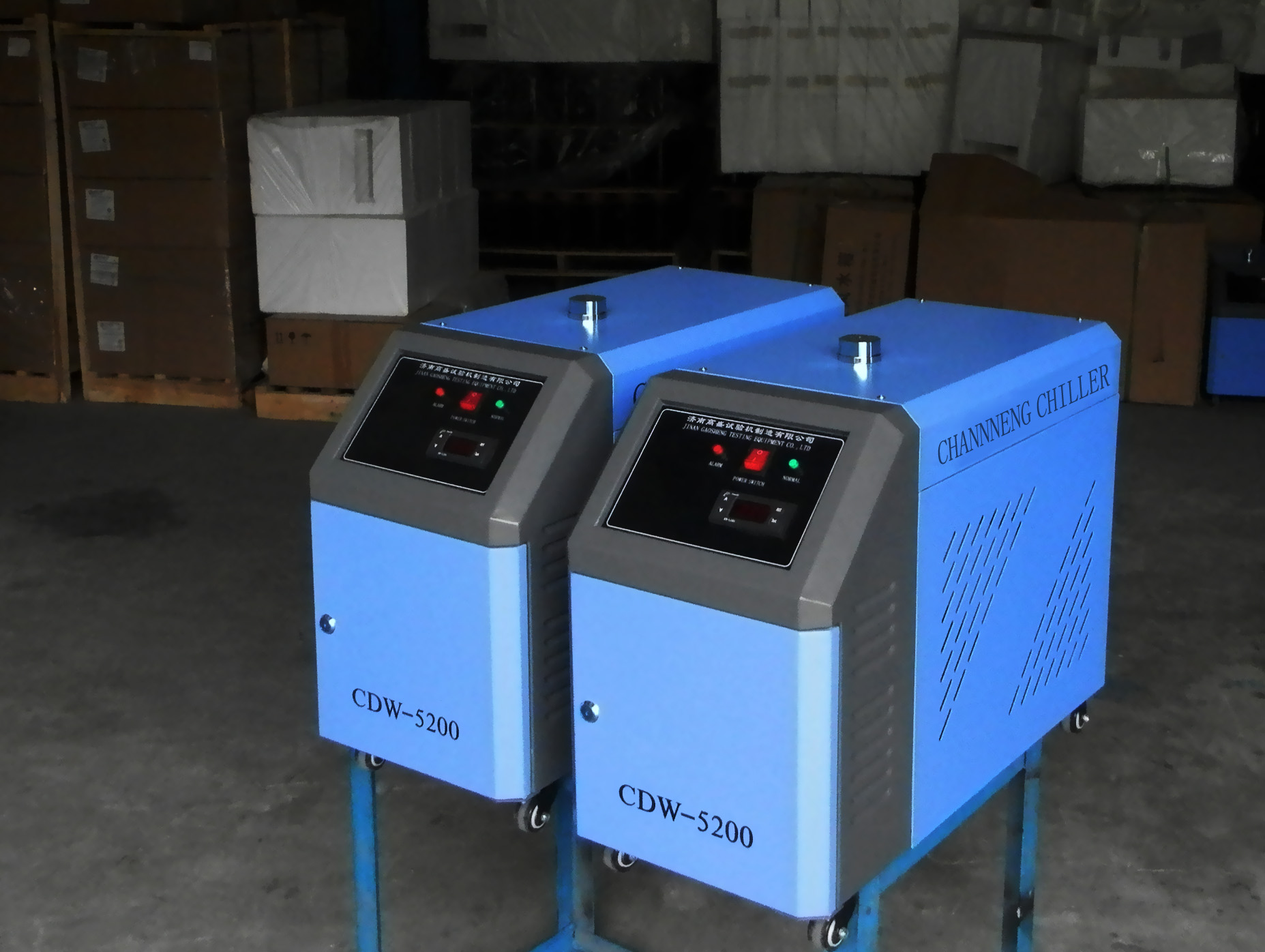 CDW-5200激光冷水机广泛应用于激光行业